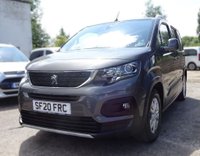 USED 2020 20 PEUGEOT RIFTER 1.5 HORIZON RE 5d 101 BHP WHEELCHAIR ACCESS WAV  3 seats + Wheelchair Access