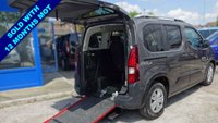 USED 2020 20 PEUGEOT RIFTER 1.5 HORIZON RE 5d 101 BHP WHEELCHAIR ACCESS WAV  3 seats + Wheelchair Access