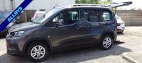 USED 2020 20 PEUGEOT RIFTER 1.5 HORIZON RE 5d 101 BHP WHEELCHAIR ACCESS WAV  3 seats + Wheelchair Access