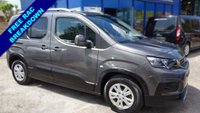 USED 2020 20 PEUGEOT RIFTER 1.5 HORIZON RE 5d 101 BHP WHEELCHAIR ACCESS WAV  3 seats + Wheelchair Access