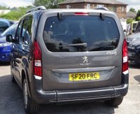 USED 2020 20 PEUGEOT RIFTER 1.5 HORIZON RE 5d 101 BHP WHEELCHAIR ACCESS WAV  3 seats + Wheelchair Access