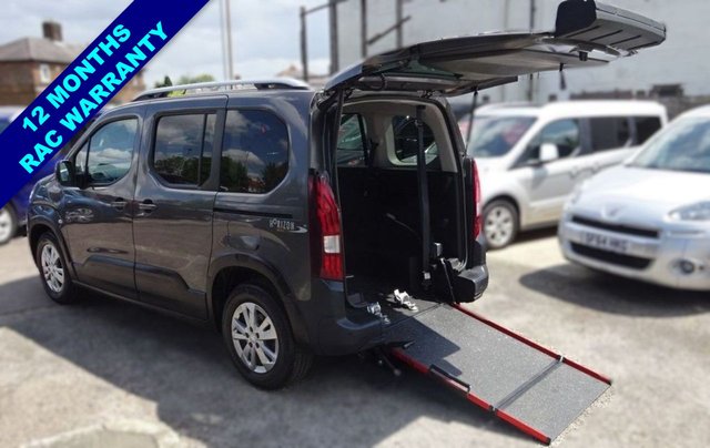 View our Peugeot Rifter 1.5 HORIZON RE 5d 101 BHP WHEELCHAIR ACCESS WAV 