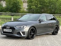 USED 2020 70 AUDI A4 2.0 AVANT TFSI S LINE MHEV 5d 148 BHP 