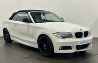 USED 2013 13 BMW 1 SERIES 2.0 118D SPORT PLUS EDITION 2d 141 BHP Striking Alpine White, High gloss Black Alloy Wheels, Black Boston Leather Interior