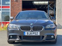 USED 2011 11 BMW 5 SERIES 2.0 520D M SPORT 4d 181 BHP FRONT AND REAR PARKING SENSORS +  FRONT HEATED SEATS +  FULL LEATHER TRIM +  ELECTRIC SEATS ADJUSTMENT +  CRUISE CONTROL +  DUAL ZONE CLIMATE CONTROL +  BLUETOOTH +  SAT NAVIGATION +  KEY LESS START +  PRIVACY GLASS +  18 INCH ALLOY WHEELS +