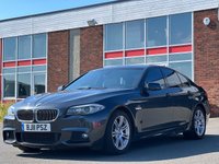 USED 2011 11 BMW 5 SERIES 2.0 520D M SPORT 4d 181 BHP FRONT AND REAR PARKING SENSORS +  FRONT HEATED SEATS +  FULL LEATHER TRIM +  ELECTRIC SEATS ADJUSTMENT +  CRUISE CONTROL +  DUAL ZONE CLIMATE CONTROL +  BLUETOOTH +  SAT NAVIGATION +  KEY LESS START +  PRIVACY GLASS +  18 INCH ALLOY WHEELS +