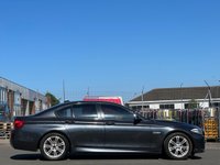 USED 2011 11 BMW 5 SERIES 2.0 520D M SPORT 4d 181 BHP FRONT AND REAR PARKING SENSORS +  FRONT HEATED SEATS +  FULL LEATHER TRIM +  ELECTRIC SEATS ADJUSTMENT +  CRUISE CONTROL +  DUAL ZONE CLIMATE CONTROL +  BLUETOOTH +  SAT NAVIGATION +  KEY LESS START +  PRIVACY GLASS +  18 INCH ALLOY WHEELS +