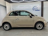 USED 2012 62 FIAT 500  1.2 Lounge Hatchback 3dr Petrol Manual Euro 4 (69 bhp) &pound;35 Tax, Pan Roof, AUX+USB