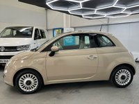 USED 2012 62 FIAT 500  1.2 Lounge Hatchback 3dr Petrol Manual Euro 4 (69 bhp) &pound;35 Tax, Pan Roof, AUX+USB