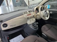 USED 2012 62 FIAT 500  1.2 Lounge Hatchback 3dr Petrol Manual Euro 4 (69 bhp) &pound;35 Tax, Pan Roof, AUX+USB