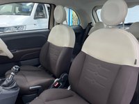 USED 2012 62 FIAT 500  1.2 Lounge Hatchback 3dr Petrol Manual Euro 4 (69 bhp) &pound;35 Tax, Pan Roof, AUX+USB