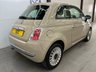 USED 2012 62 FIAT 500  1.2 Lounge Hatchback 3dr Petrol Manual Euro 4 (69 bhp) &pound;35 Tax, Pan Roof, AUX+USB