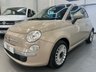 USED 2012 62 FIAT 500  1.2 Lounge Hatchback 3dr Petrol Manual Euro 4 (69 bhp) &pound;35 Tax, Pan Roof, AUX+USB