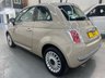 USED 2012 62 FIAT 500  1.2 Lounge Hatchback 3dr Petrol Manual Euro 4 (69 bhp) &pound;35 Tax, Pan Roof, AUX+USB