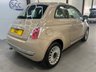 USED 2012 62 FIAT 500  1.2 Lounge Hatchback 3dr Petrol Manual Euro 4 (69 bhp) &pound;35 Tax, Pan Roof, AUX+USB