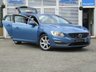 USED 2013 63 VOLVO V60 2.0 D4 SE NAV 5d 161 BHP Finished in POWER BLUE MET with contrasting DARK GREY trim. The V60 is a stylish and attractive Swedish family estate. Volvo have come a long way since the days of being bullet proof boxes on wheels. They now produce some of the coolest cars around. This remarkably sleek estate comes with Nav, DAB, Cruise, B/Tooth LED Day Lights, Park Sensors and more. Dealer serviced at 3101 miles, 14135 miles, 23740 miles, 32264 miles, 41310 miles, 50001 miles, 53977 miles, 61800 miles,68791 miles,83429 miles
