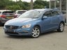 USED 2013 63 VOLVO V60 2.0 D4 SE NAV 5d 161 BHP Finished in POWER BLUE MET with contrasting DARK GREY trim. The V60 is a stylish and attractive Swedish family estate. Volvo have come a long way since the days of being bullet proof boxes on wheels. They now produce some of the coolest cars around. This remarkably sleek estate comes with Nav, DAB, Cruise, B/Tooth LED Day Lights, Park Sensors and more. Dealer serviced at 3101 miles, 14135 miles, 23740 miles, 32264 miles, 41310 miles, 50001 miles, 53977 miles, 61800 miles,68791 miles,83429 miles