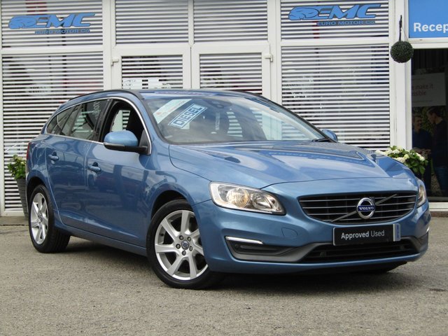2013 63 Volvo V60 2.0 D4 SE NAV 5d 161 BHP