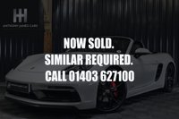 USED 2020 20 PORSCHE 718 2.5 BOXSTER GTS PDK 2d 360 BHP HOME DELIVERY AVAILABLE