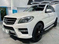 USED 2012 62 MERCEDES-BENZ M-CLASS 2.1 ML250 BlueTEC Sport SUV 5dr Diesel G-Tronic 4WD Euro 6 (s/s) (204 ps) Sunroof,AirMatic,Rev Camera