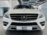 USED 2012 62 MERCEDES-BENZ M-CLASS 2.1 ML250 BlueTEC Sport SUV 5dr Diesel G-Tronic 4WD Euro 6 (s/s) (204 ps) Sunroof,AirMatic,Rev Camera
