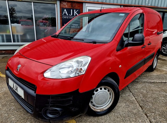 2012 12 Peugeot Partner 1.6 HDI S L1 625 74 BHP