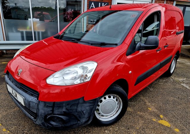 2012 12 Peugeot Partner 1.6 HDI S L1 625 74 BHP