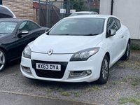 USED 2013 63 RENAULT MEGANE 1.6 KNIGHT EDITION VVT 3d 110 BHP 