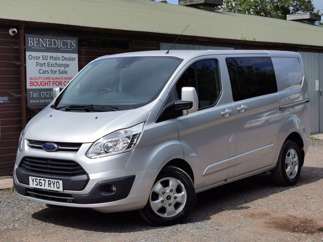 2017 67 Ford Transit Custom 2.0 290 LIMITED LR DCB 129 BHP