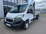 USED 2022 72 PEUGEOT BOXER 2.2 BLUEHDI 335 L4 4 METER LOAD LENGTH 140PS DROPSIDE EURO 6  ULEZ FREE  AIR CONDITIONING