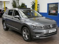 USED 2020 70 VOLKSWAGEN TIGUAN ALLSPACE 1.5 SEL TSI EVO DSG 5d 148 BHP 7 SEATS SAT NAV PARKING SENSORS FULL VW SERVICE HISTORY VW WARRANTY TILL NOV 2023