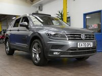 USED 2020 70 VOLKSWAGEN TIGUAN ALLSPACE 1.5 SEL TSI EVO DSG 5d 148 BHP 7 SEATS SAT NAV PARKING SENSORS FULL VW SERVICE HISTORY VW WARRANTY TILL NOV 2023