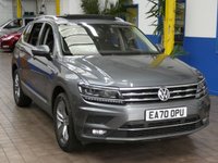 USED 2020 70 VOLKSWAGEN TIGUAN ALLSPACE 1.5 SEL TSI EVO DSG 5d 148 BHP 7 SEATS SAT NAV PARKING SENSORS FULL VW SERVICE HISTORY VW WARRANTY TILL NOV 2023