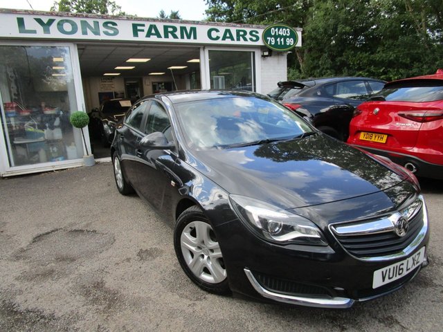 2016 16 Vauxhall Insignia 1.6 DESIGN CDTI ECOFLEX S/S 5d 134 BHP