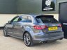 USED 2015 55 AUDI A3 2.0 S3 SPORTBACK QUATTRO 5d 296 BHP FULL AUDI SERVICE HISTORY-MOT 06/24