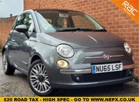 USED 2015 65 FIAT 500 1.2 LOUNGE 3d 69 BHP 