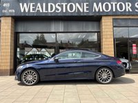 USED 2017 17 MERCEDES-BENZ C-CLASS 2.0 C 300 AMG LINE PREMIUM PLUS 2d 241 BHP Canvasite Blue With Crystal Artico
