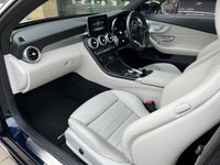 USED 2017 17 MERCEDES-BENZ C-CLASS 2.0 C 300 AMG LINE PREMIUM PLUS 2d 241 BHP Canvasite Blue With Crystal Artico
