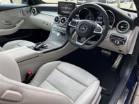 USED 2017 17 MERCEDES-BENZ C-CLASS 2.0 C 300 AMG LINE PREMIUM PLUS 2d 241 BHP Canvasite Blue With Crystal Artico