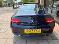 USED 2017 17 MERCEDES-BENZ C-CLASS 2.0 C 300 AMG LINE PREMIUM PLUS 2d 241 BHP Canvasite Blue With Crystal Artico