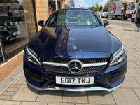 USED 2017 17 MERCEDES-BENZ C-CLASS 2.0 C 300 AMG LINE PREMIUM PLUS 2d 241 BHP Canvasite Blue With Crystal Artico