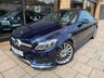 USED 2017 17 MERCEDES-BENZ C-CLASS 2.0 C 300 AMG LINE PREMIUM PLUS 2d 241 BHP Canvasite Blue With Crystal Artico