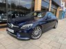 USED 2017 17 MERCEDES-BENZ C-CLASS 2.0 C 300 AMG LINE PREMIUM PLUS 2d 241 BHP Canvasite Blue With Crystal Artico