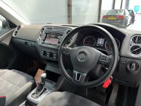 USED 2012 12 VOLKSWAGEN TIGUAN 2.0 TDI BlueMotion Tech Sport SUV 5dr Diesel DSG 4WD Euro 5 (s/s) (140 ps) DAB,F+R Sensors,Belt Done