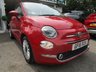 USED 2016 16 FIAT 500 0.9 TWINAIR LOUNGE 3d 85 BHP NEW SHAPE *SAT NAV* *Optional extra TomTom Satellite Navigation & Side Rubbing Strips* ZERO Road Tax! Excellent Service History + Just Serviced, Great fuel economy! MOT until September 2024