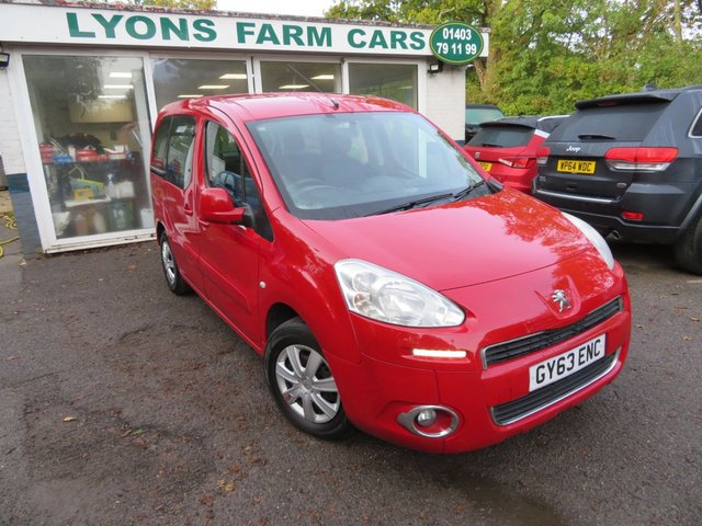 2013 63 Peugeot Partner 1.6 HDI TEPEE S 5d 75 BHP