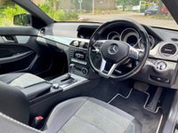 USED 2014 64 MERCEDES-BENZ C-CLASS 1.6 C180 AMG SPORT EDITION PREMIUM PLUS 2d 154 BHP ULEZ Complaint C180 AMG Sports Coupe With Huge Specification And Full Service History !!