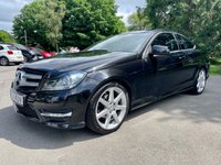 USED 2014 64 MERCEDES-BENZ C-CLASS 1.6 C180 AMG SPORT EDITION PREMIUM PLUS 2d 154 BHP ULEZ Complaint C180 AMG Sports Coupe With Huge Specification And Full Service History !!