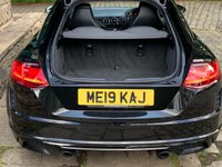 USED 2019 19 AUDI TT 2.0 TFSI QUATTRO BLACK EDITION 2d 242 BHP FANTASTIC SPEC ( SEE FULL LIST ) - 2019 AUDI TT S-LINE 'BLACK EDITION' COUPE - S-TRONIC AUTOMATIC - I-COCKPIT NAVIGATION - 1 OWNER FROM BRAND NEW - FULL SERVICE HISTORY