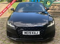 USED 2019 19 AUDI TT 2.0 TFSI QUATTRO BLACK EDITION 2d 242 BHP FANTASTIC SPEC ( SEE FULL LIST ) - 2019 AUDI TT S-LINE 'BLACK EDITION' COUPE - S-TRONIC AUTOMATIC - I-COCKPIT NAVIGATION - 1 OWNER FROM BRAND NEW - FULL SERVICE HISTORY